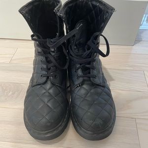Quilted Doc martens